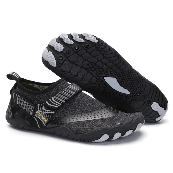 Unisex Barefoot Water Shoes – TrailFlex-Black-5-The Livary