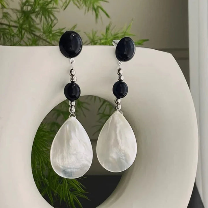 Vintage Shell Earrings - Naia-The Livary