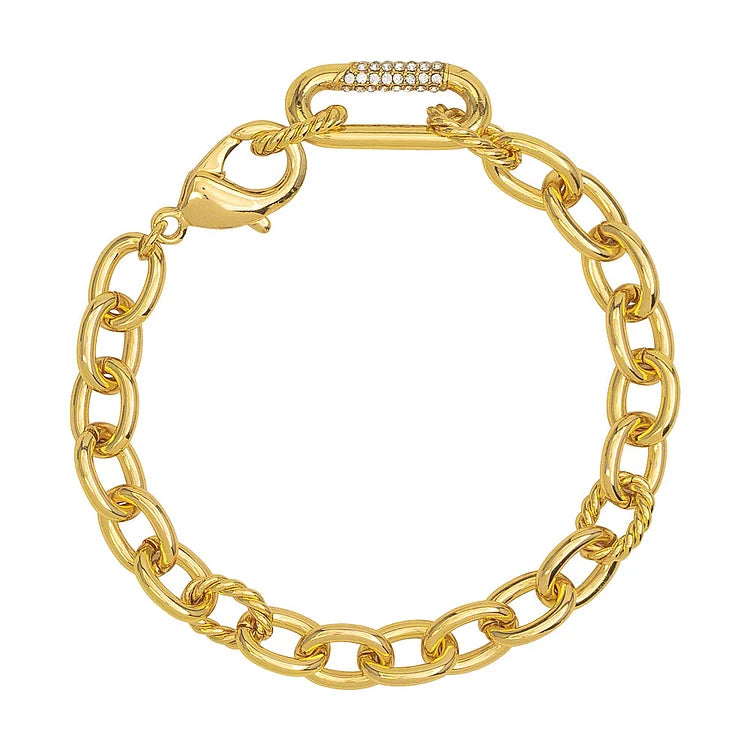Classic Link Bracelet - Elisander-Gold-The Livary