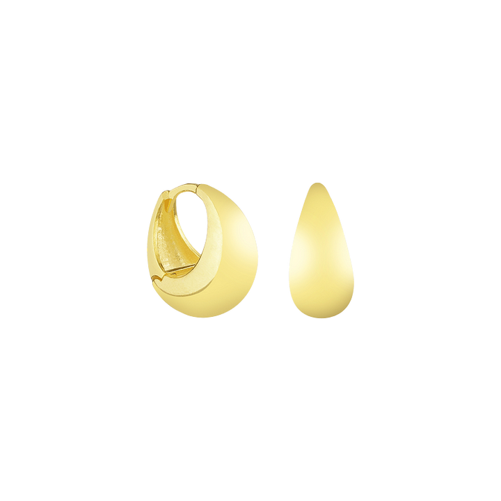 Classic Gold Drop Earrings - Aveline-The Livary