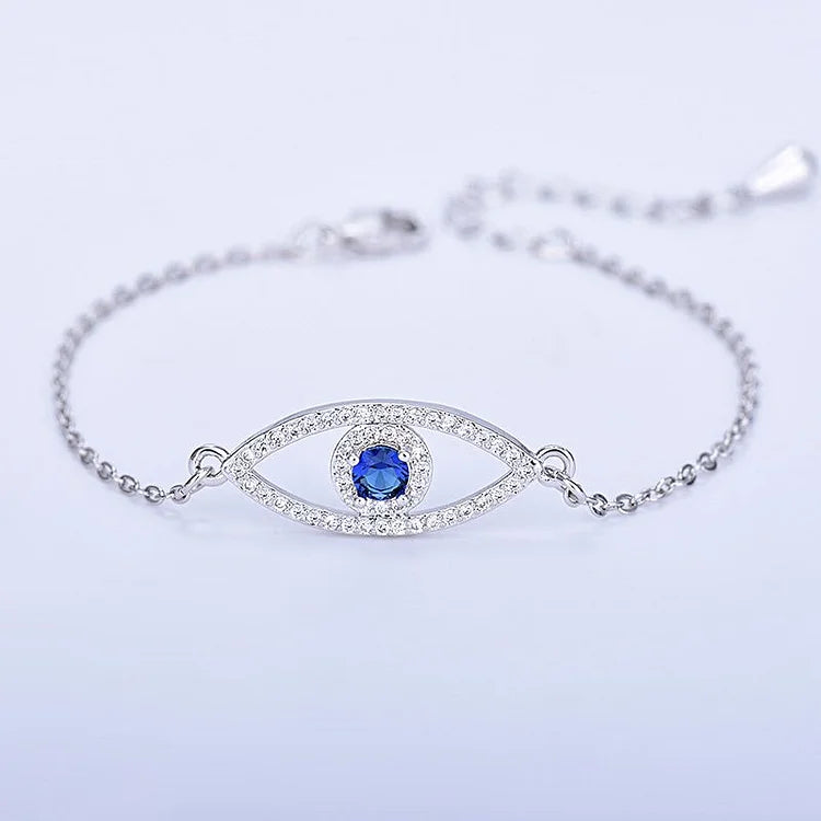 Evil Eye Bracelet - Mira-A Silber-The Livary