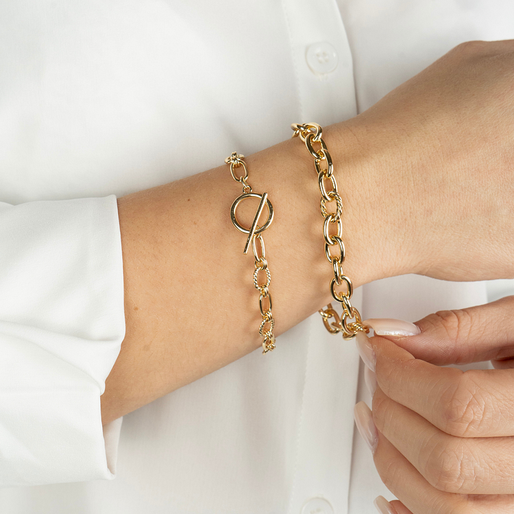 Classic Link Bracelet - Elisander-Gold-The Livary