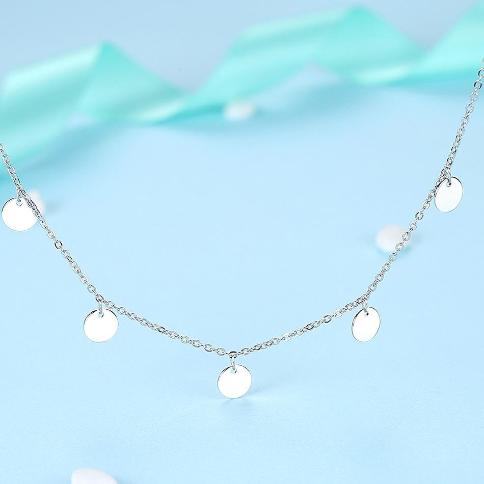 Stylish Silver Necklace - Aralyn-The Livary