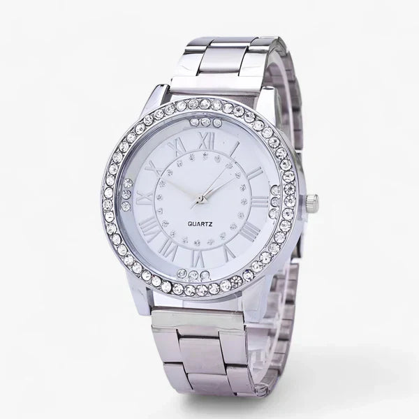 Radiant Ladies' Watch with Diamonds - Isolde-Silver-The Livary