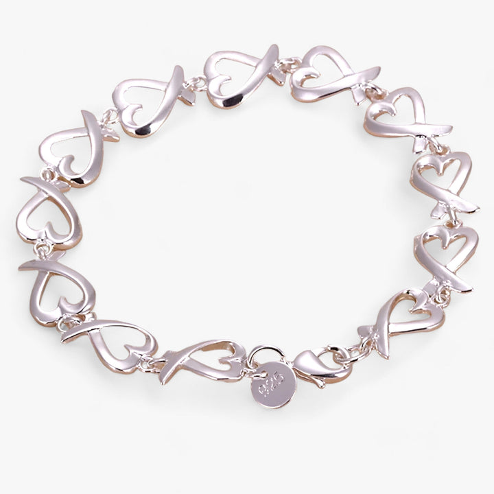 Silver Bracelet with Timeless Charm - Sophina-The Livary