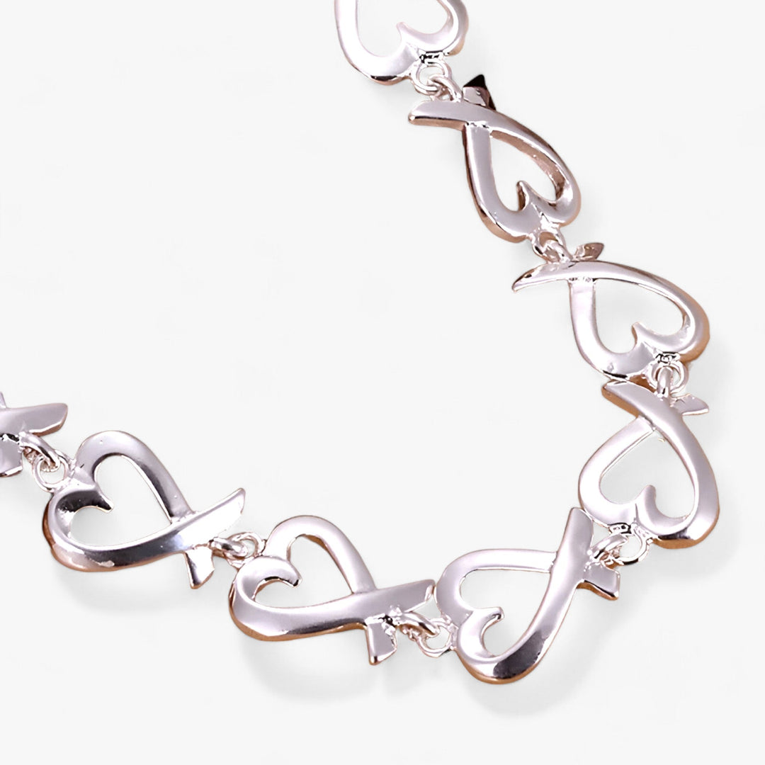 Silver Bracelet with Timeless Charm - Sophina-The Livary