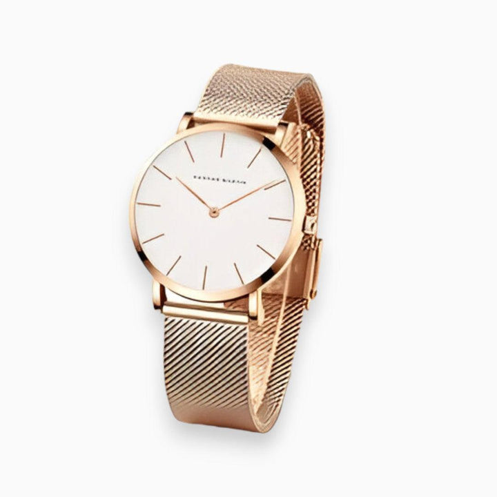 Titanium Chic Watch - Elara-Rose gold-The Livary