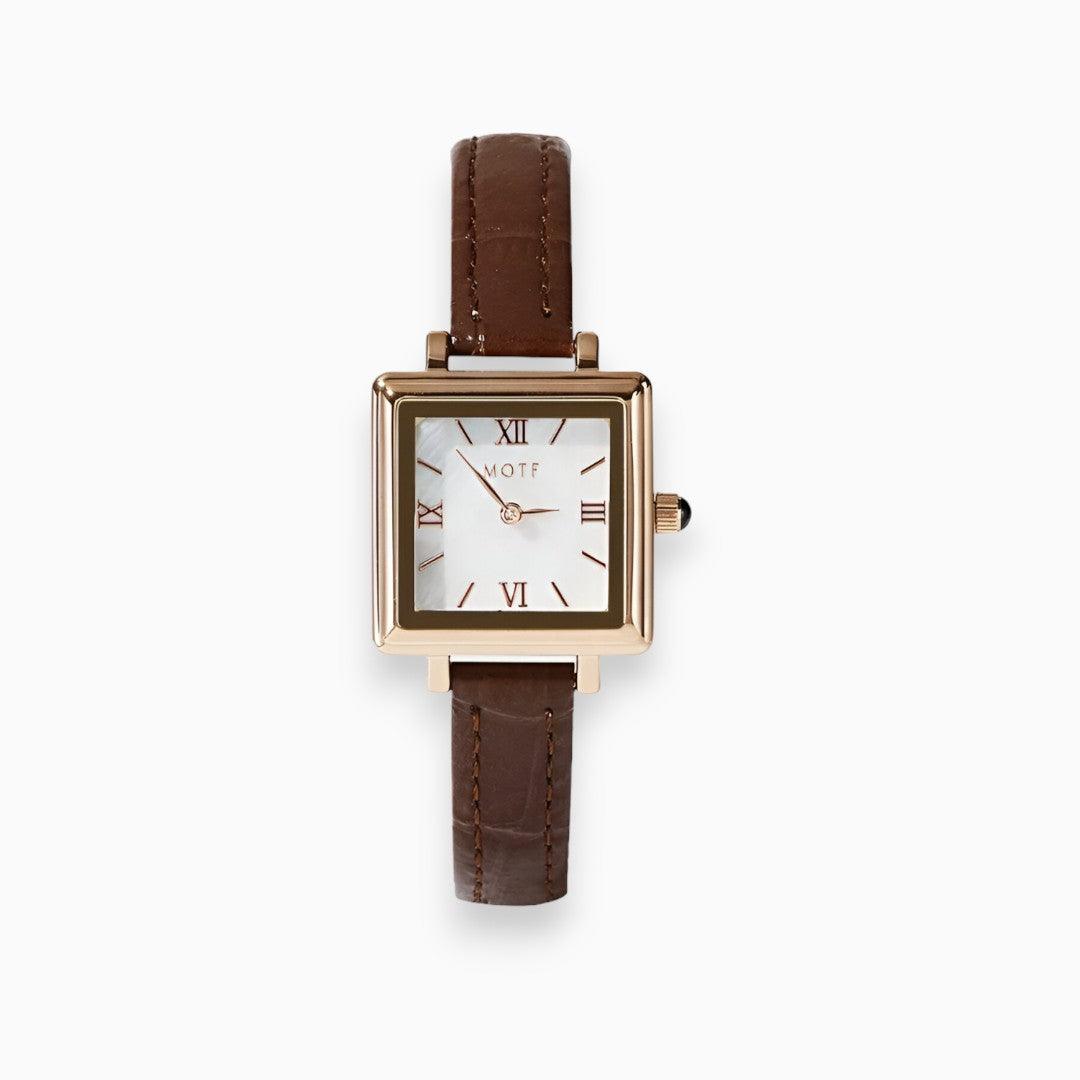Square Quartz Watch - Lucina-The Livary