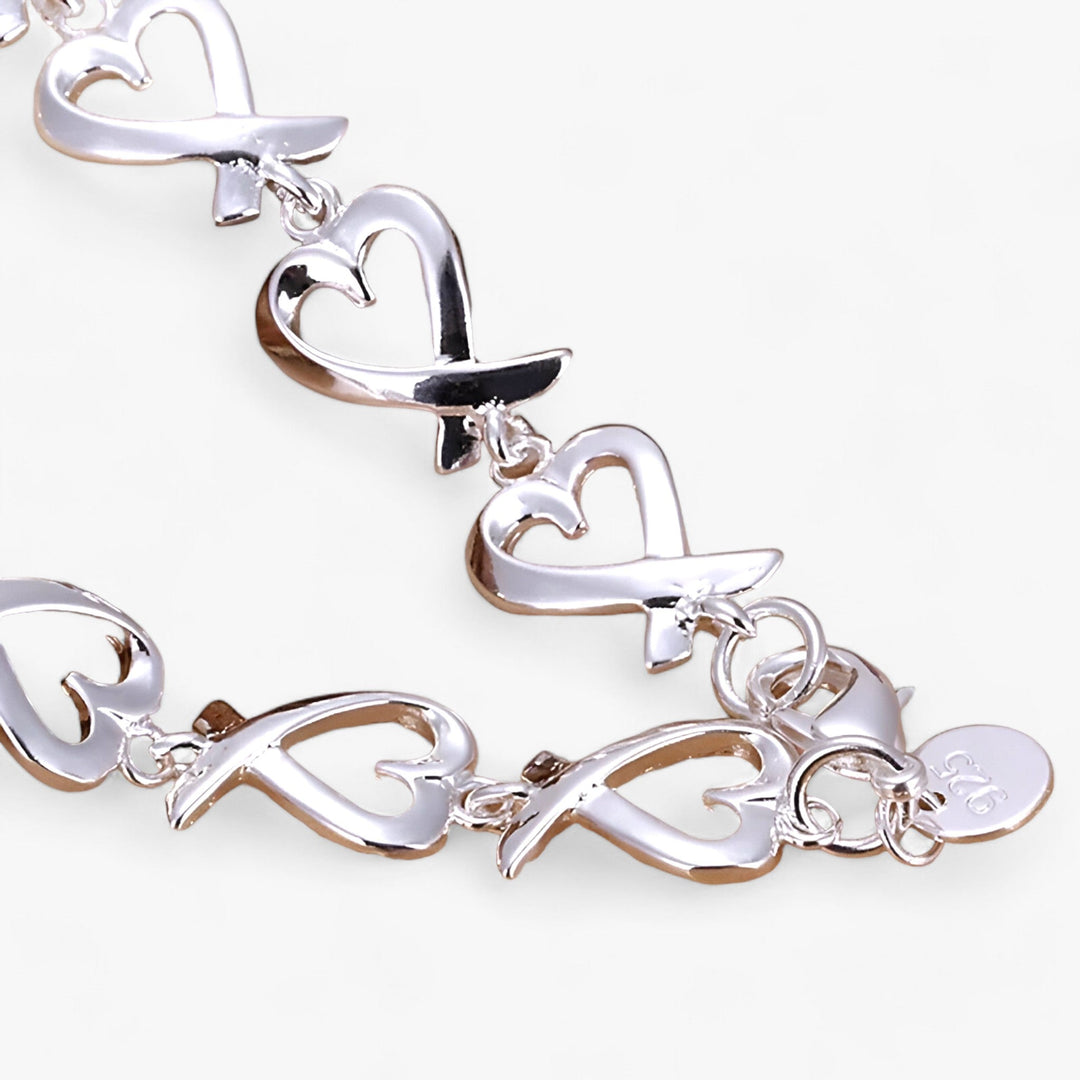Silver Bracelet with Timeless Charm - Sophina-The Livary