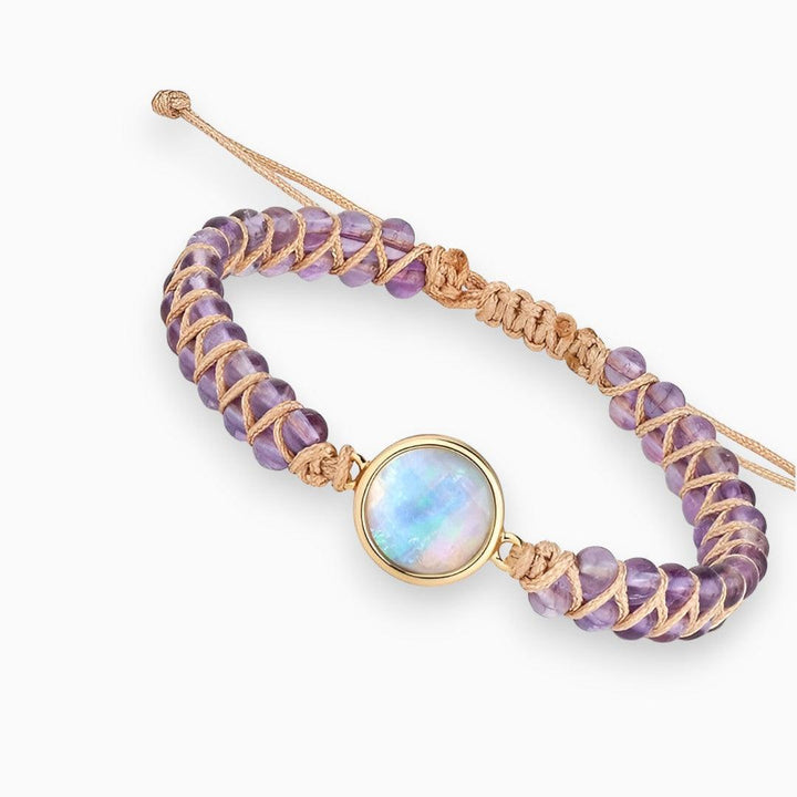Amethyst Glow Healing Bracelet - Amara-The Livary