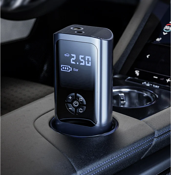 Portable Air Compressor with Dual Power – VoltAir-The Livary