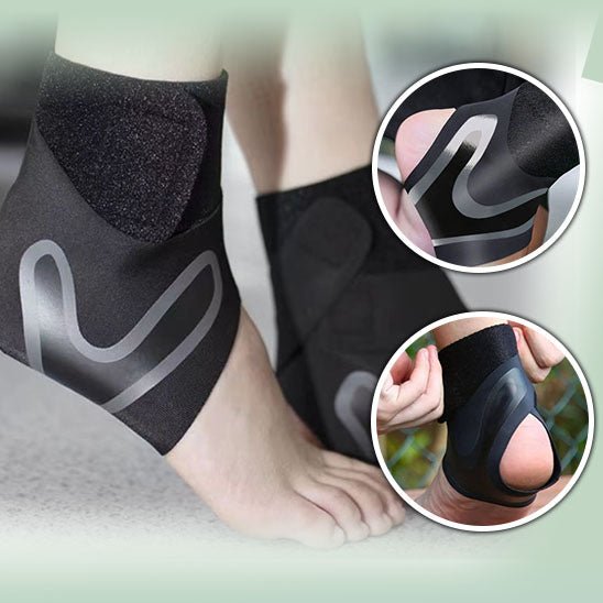 Compression Ankle Brace with Cross Stabilisation – FlexGuard Pro-Links-S : 34/35-The Livary