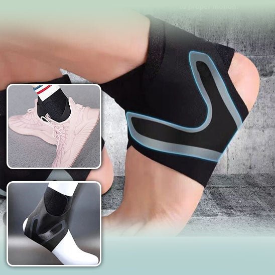 Compression Ankle Brace with Cross Stabilisation – FlexGuard Pro-Links-S : 34/35-The Livary