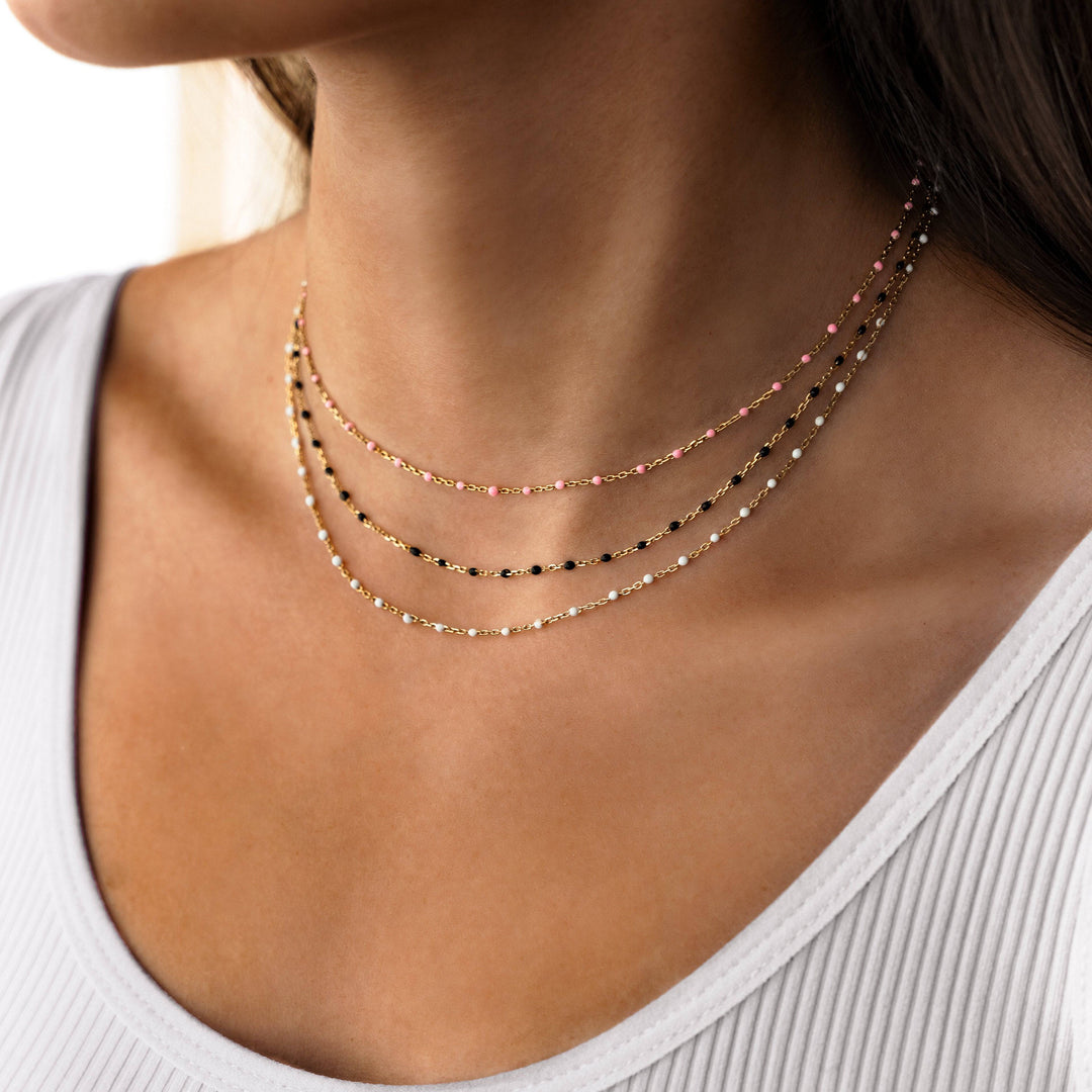 Mystical Pearl Necklace - Lyra-Gold-The Livary