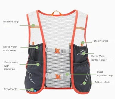 Trailrun vest - StridePack-The Livary