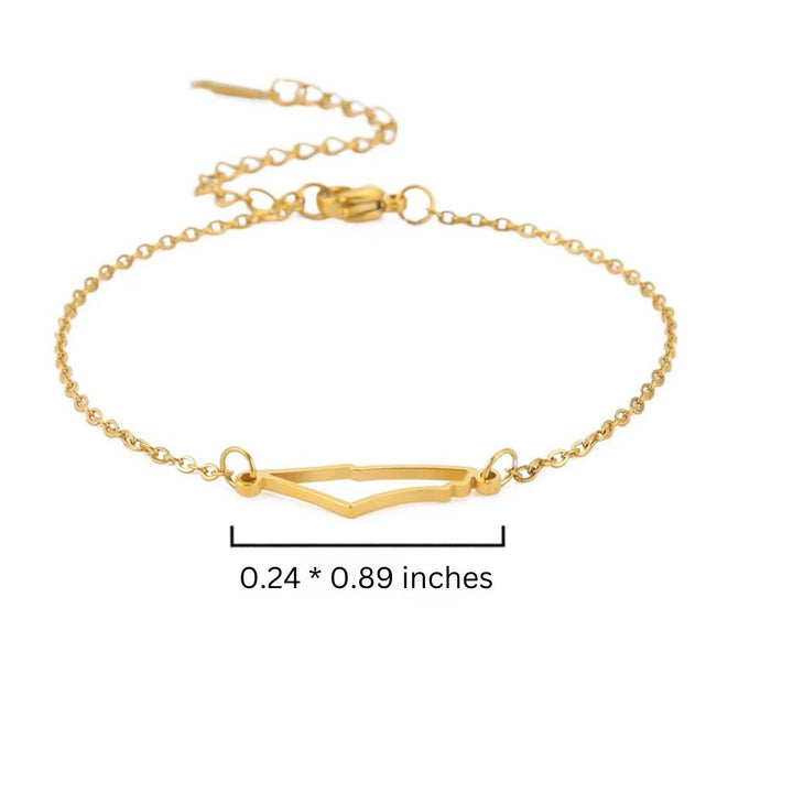 Golden Hoop Bracelet - Aurora-Gold-The Livary