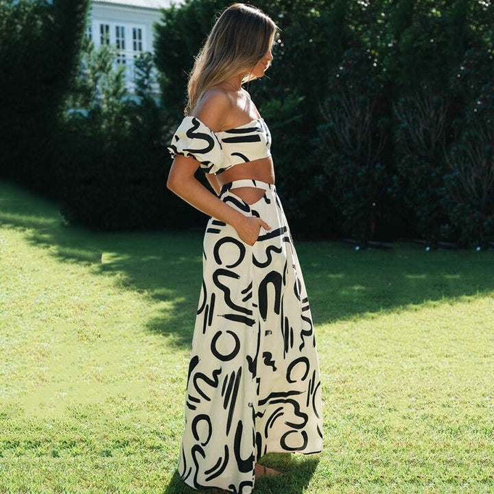 Light & Stylish Two-Piece Ladies Boho Set – Amira-XS-The Livary