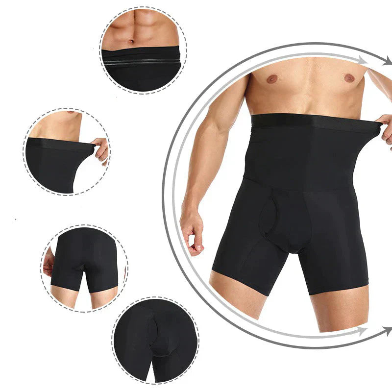 Men's Control Shorts – Vittorio-Black-S-The Livary