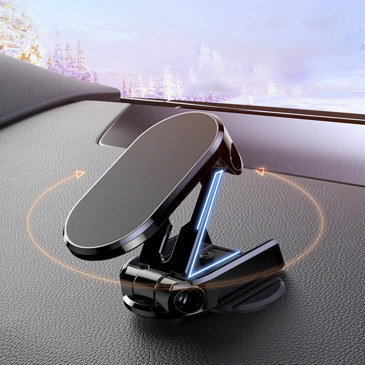 Magnetic Phone Holder for the Car - MagMount Fold-Black-The Livary