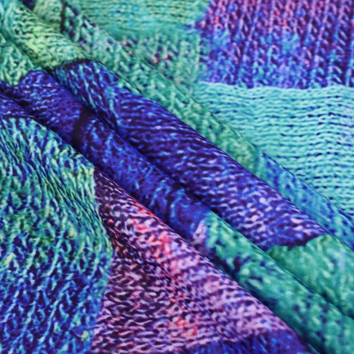 Colourful Sweatshirt with Unique Design - Vivelle-S-The Livary