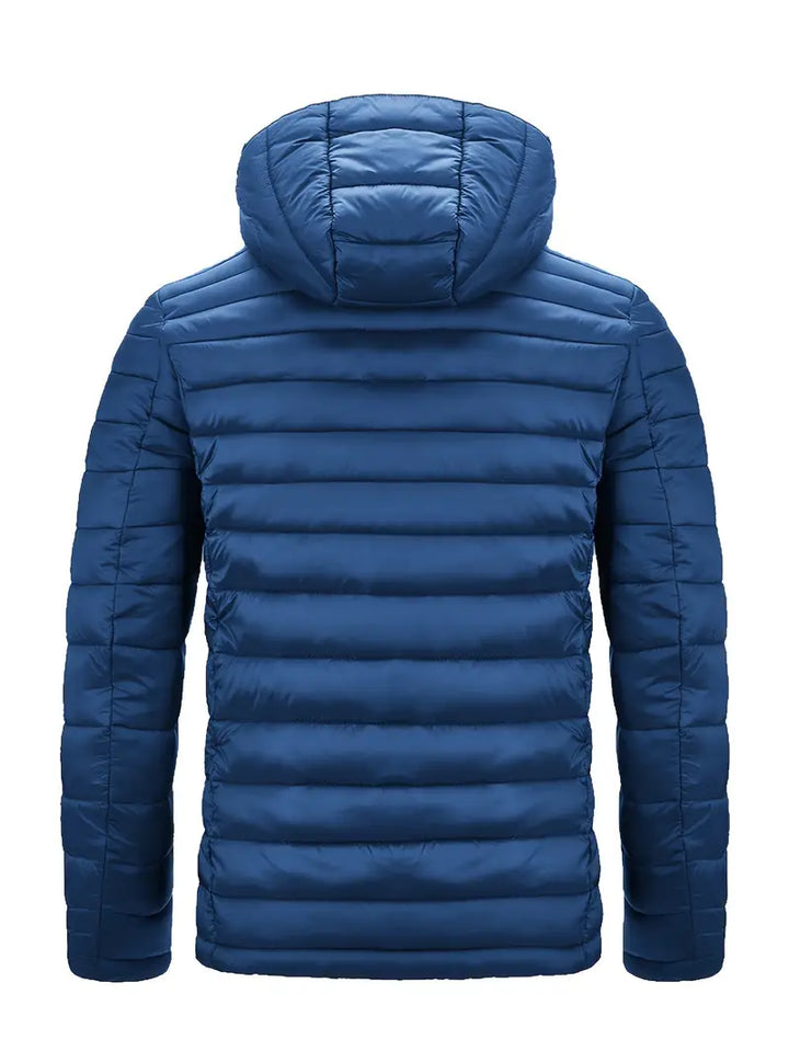 Ladies Winter Puffer Jacket with Hood - Arwen-Black-S-The Livary
