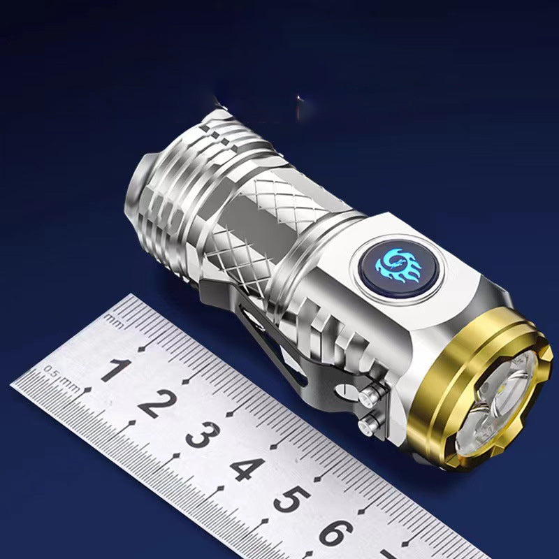 Compact LED Torch - LumenTorch-Black-The Livary