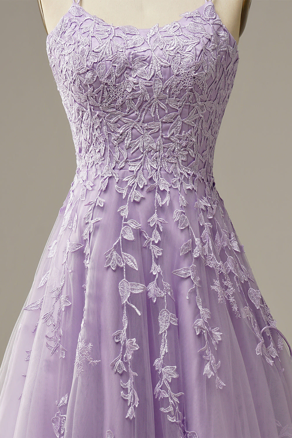 Fashionable Tulle Evening Dress with Embellishments - Victoria-Lila-EU32-The Livary