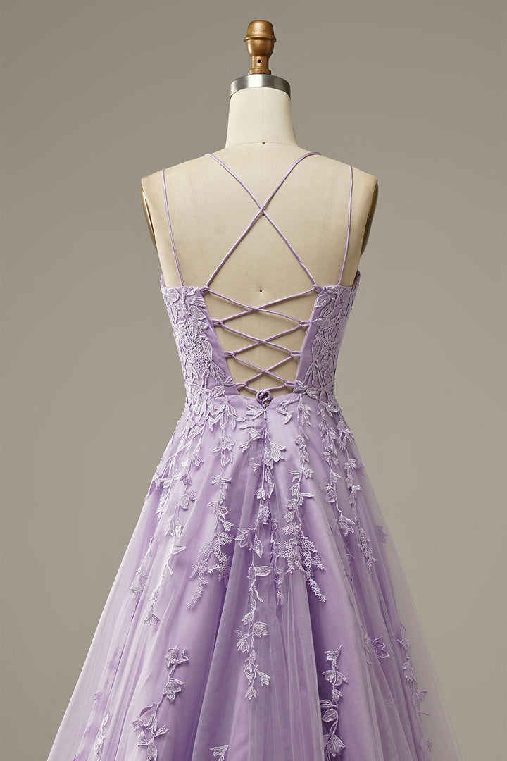 Fashionable Tulle Evening Dress with Embellishments - Victoria-Lila-EU32-The Livary