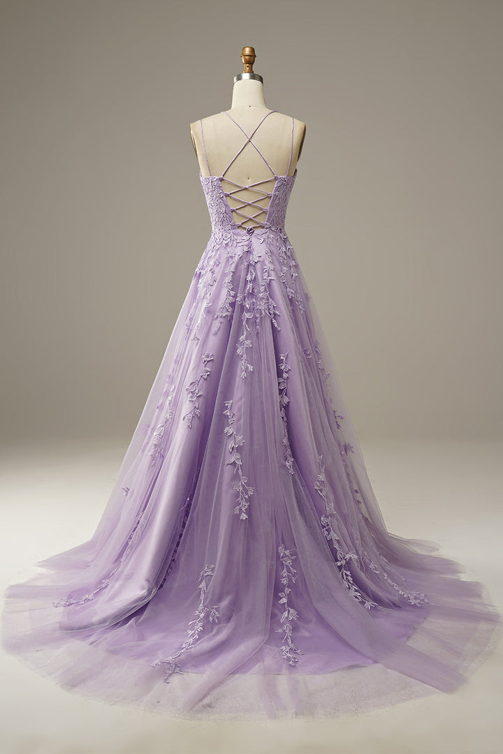 Fashionable Tulle Evening Dress with Embellishments - Victoria-Lila-EU32-The Livary