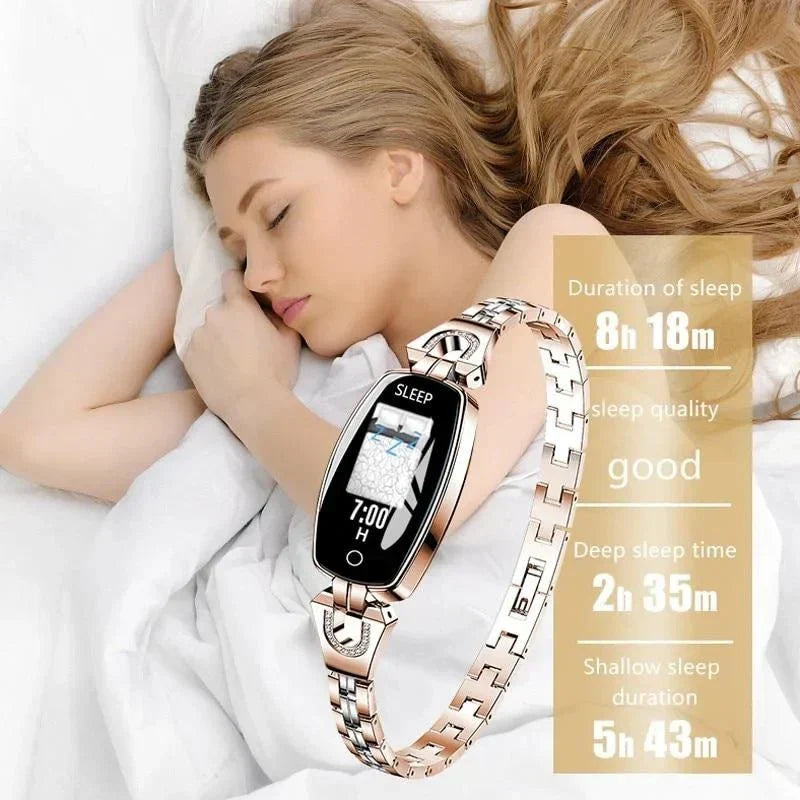 Waterproof Fitness Wristband - FitStyle-Gold-The Livary