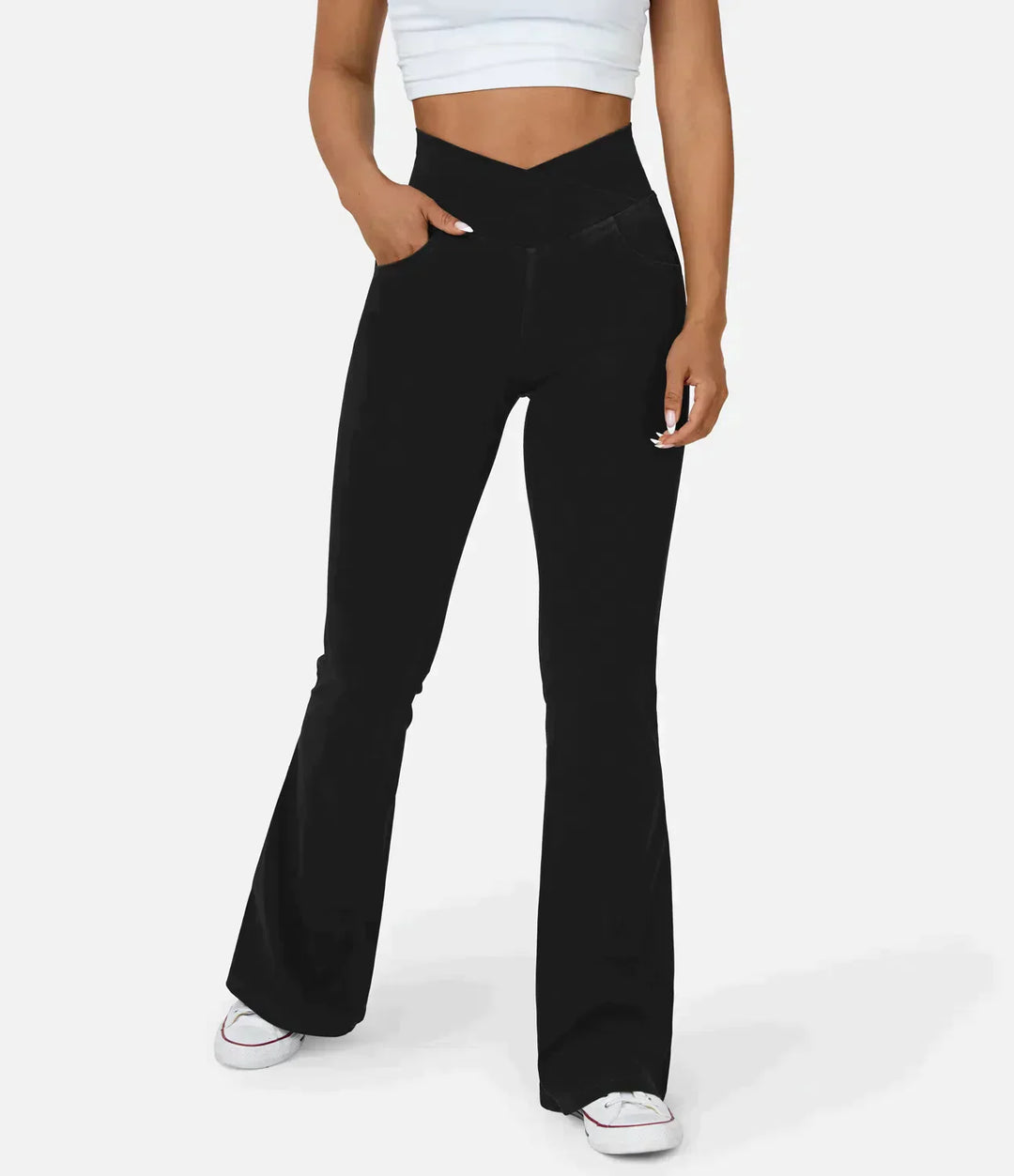 Stylish Bootcut Jeans for Women - Rosa-Blue-S-The Livary
