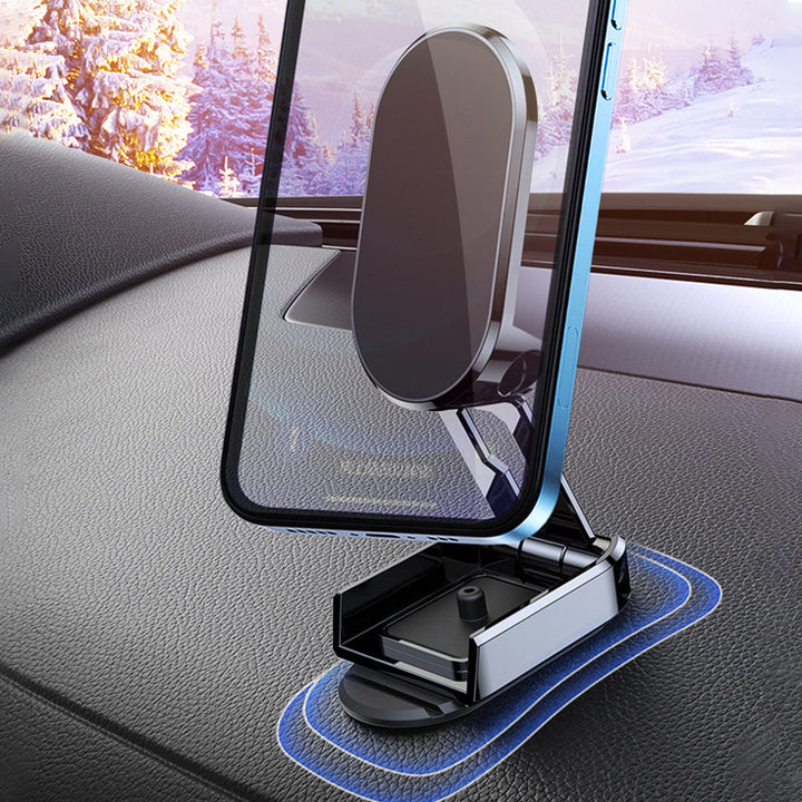 Magnetic Phone Holder for the Car - MagMount Fold-Black-The Livary