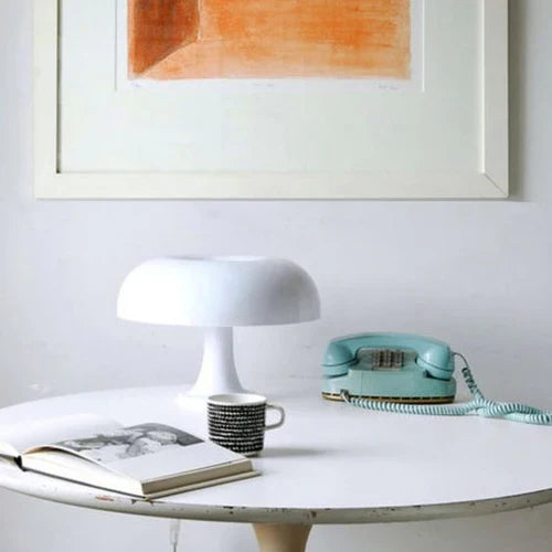 Portable & Luxury Mushroom Table Lamp - LumiShroom-Orange-The Livary