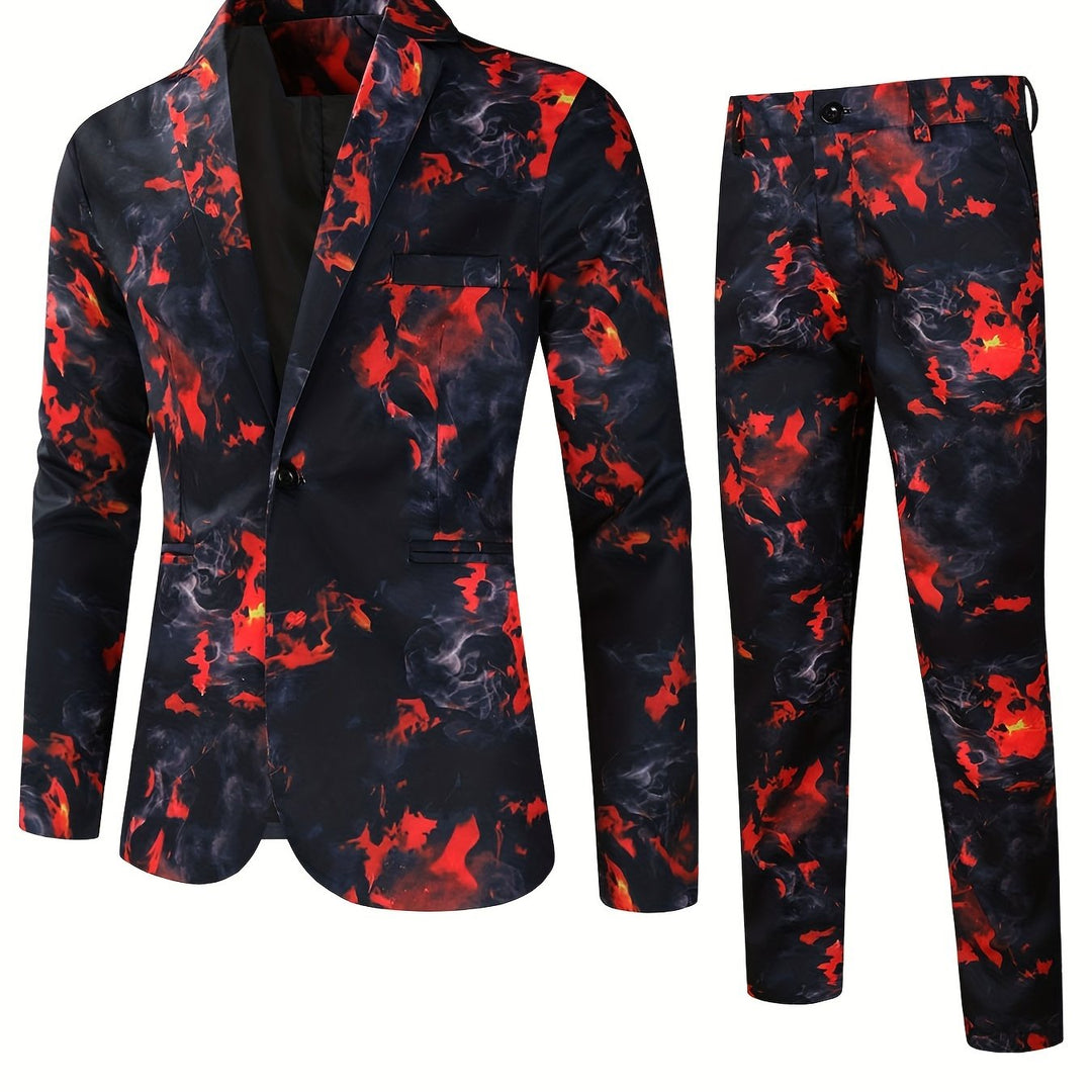 Stylish Coloured Suit - Floris