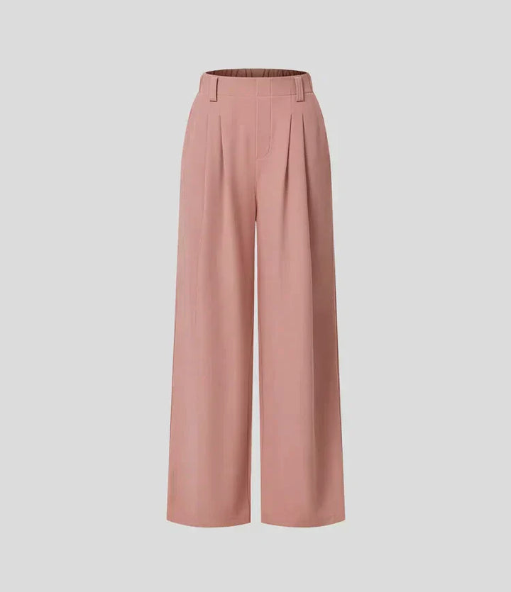 Comfy Ladies Trousers with Wide Legs - Amara-Classic Black-XS-The Livary