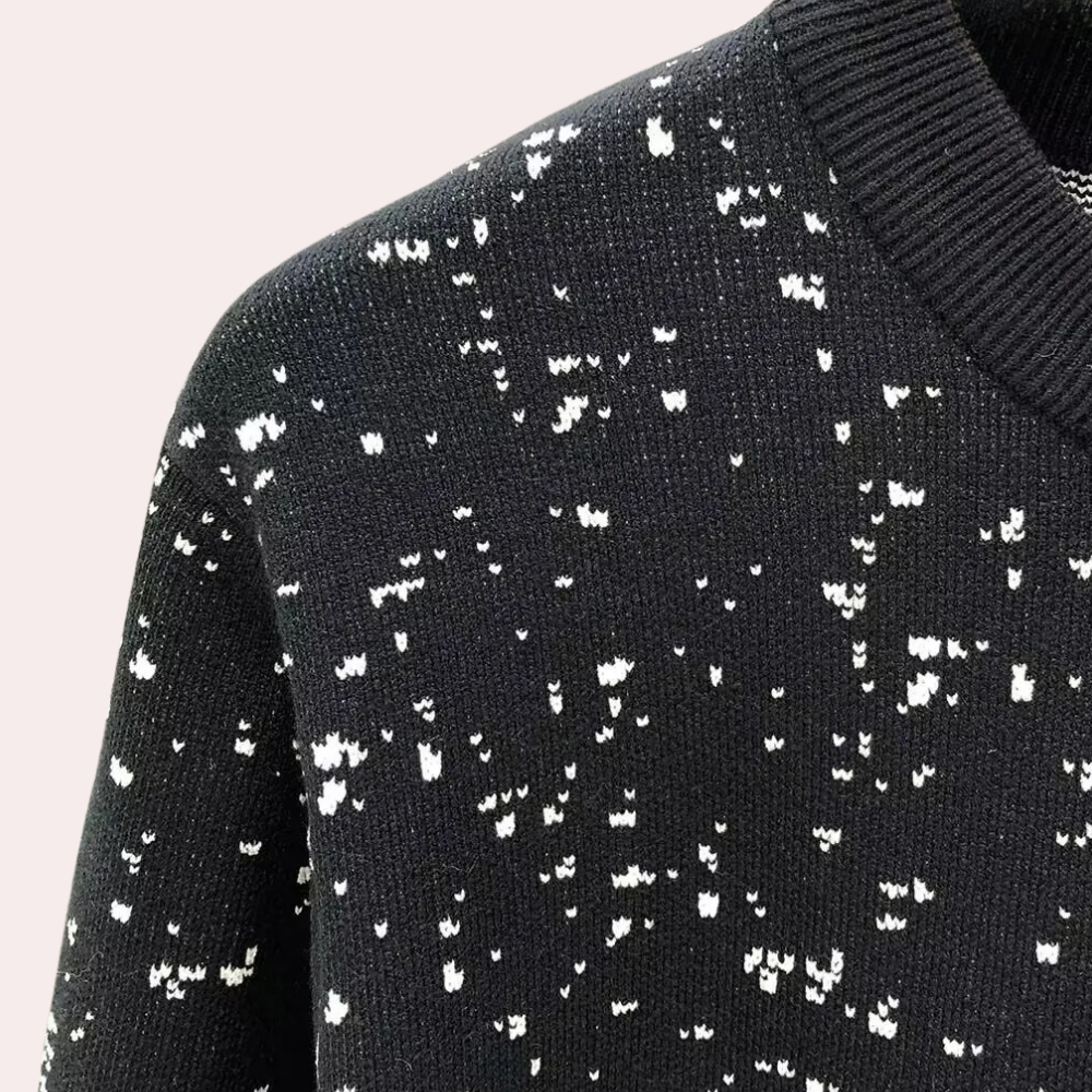 Warm Knitted Sweater for Men - Leon-S-The Livary
