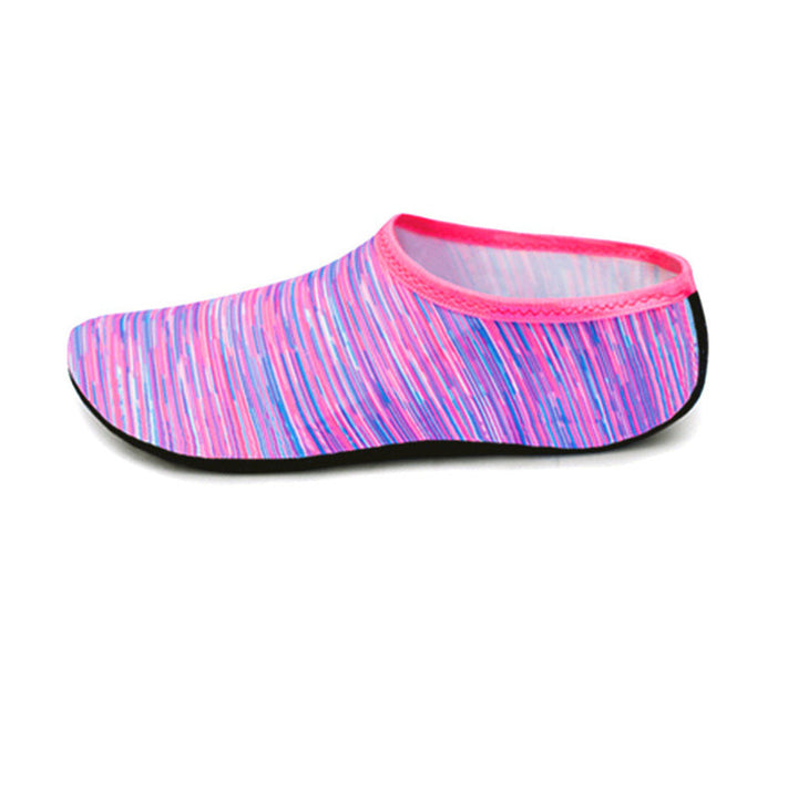Quick-Drying Unisex Water Shoes - WaveStep-Striped Red-XS-The Livary