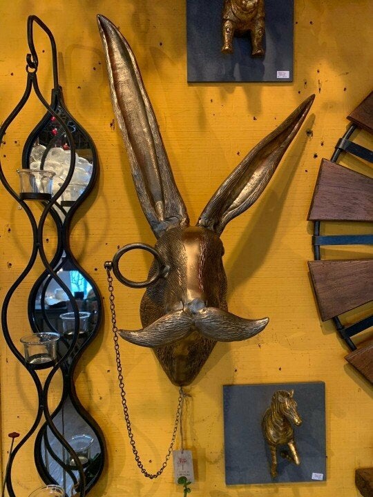 Playful Animal Head Wall Decoration - WallCritters-Stag-The Livary