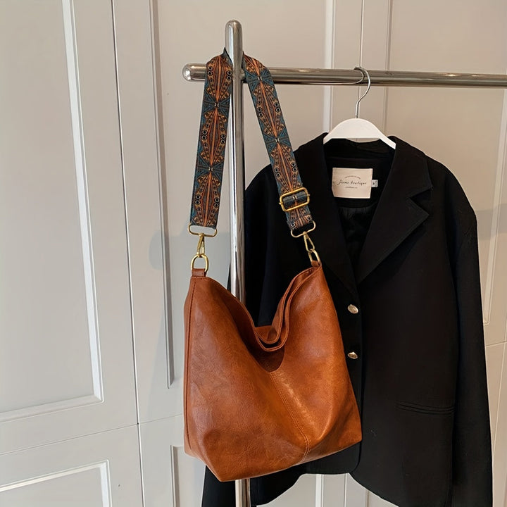 Waterproof Leather Handbags - Mia-Dark brown-The Livary