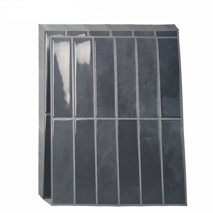 Style Tiles | Waterproof Self-Adhesive Tile Stickers for Wall Decoration-10-Grey-The Livary