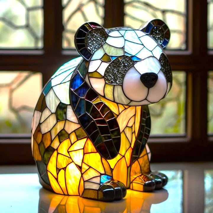 Modern Art Lamp - LumiAura-Panda-5.91 inches-The Livary