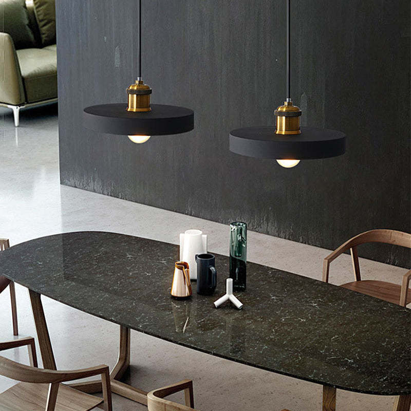 Stylish Morandi Design LED Pendant Light - MoraGlow-A-White-The Livary