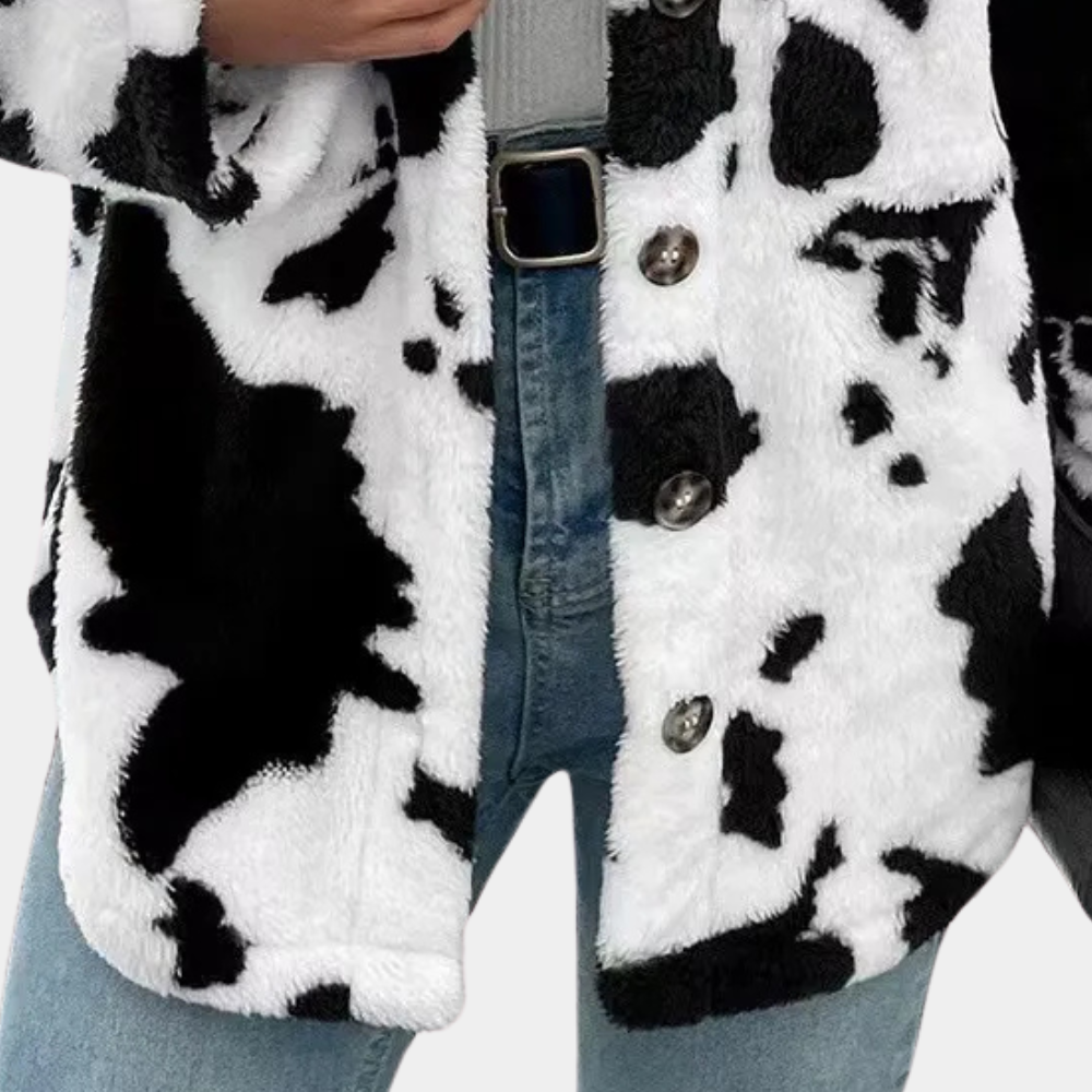 Warm Winter Coat for Women - Elowen-Black-XS-The Livary