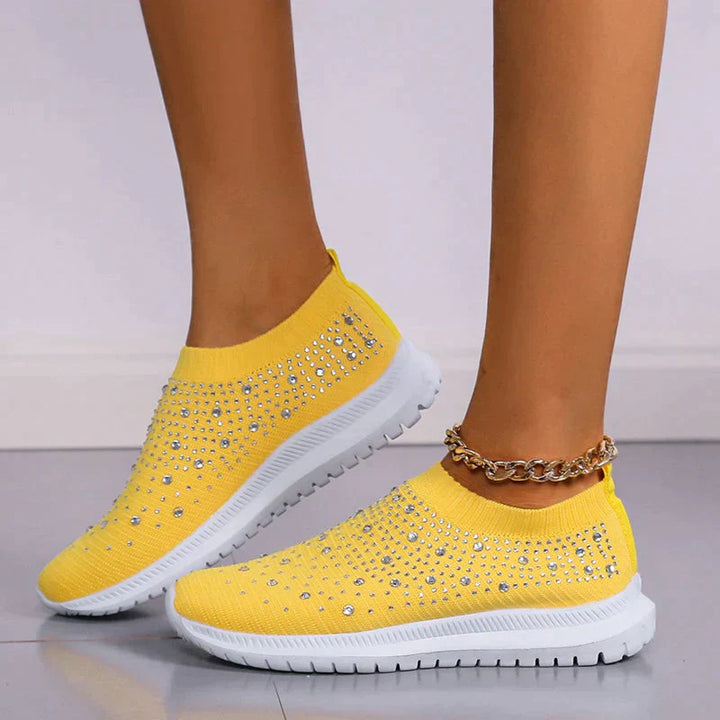 Crystal Shoes - GlamStep-GEEL-3.5-The Livary