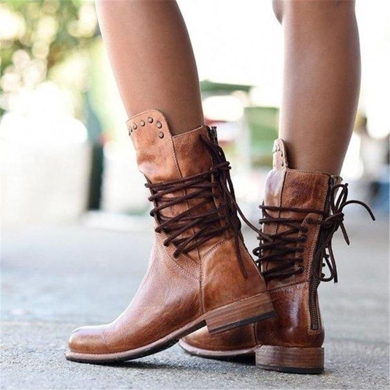 Stylish Leather Women's Shoes - Sophie-Brown-3.5-The Livary