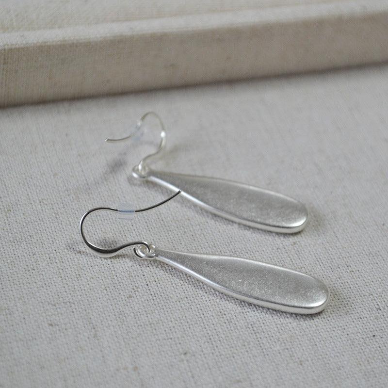 Vintage Colourful Silver Earrings - Adalyn-The Livary