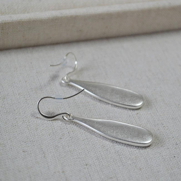Vintage Colourful Silver Earrings - Adalyn-The Livary