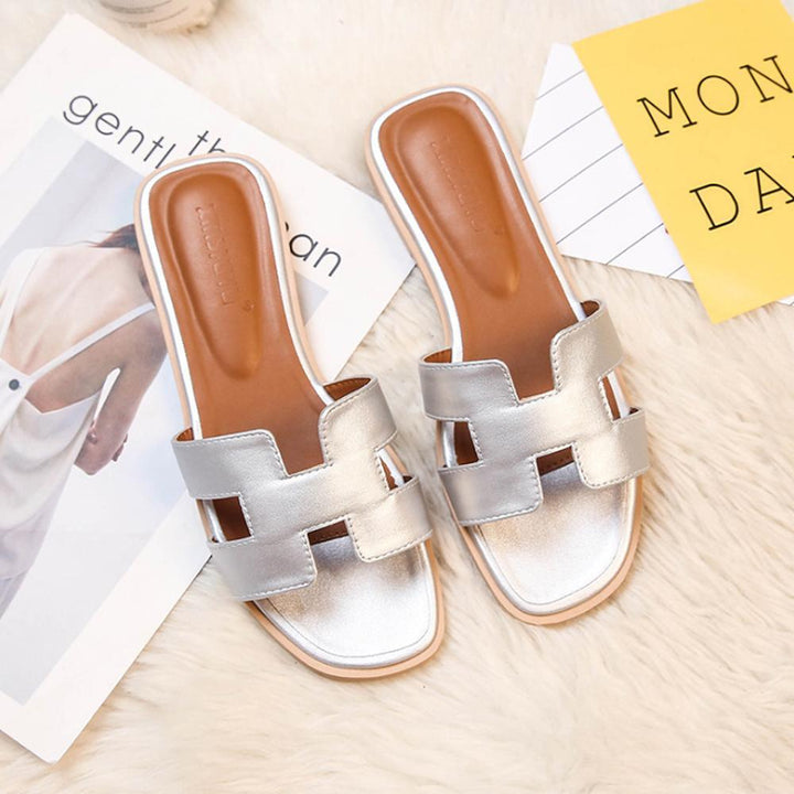 Comfortable and Fashionable Slippers - TrendySoft-Silver-2.5-The Livary