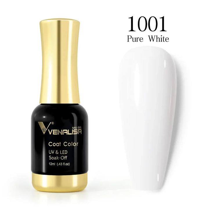 GEL NAIL VARNISH UV LED – LUXURY COLOURS 12ML-1001-The Livary