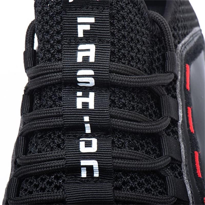 Ultralight Safety Shoes with Steel Toe - SteelFlex One-Black-4-The Livary
